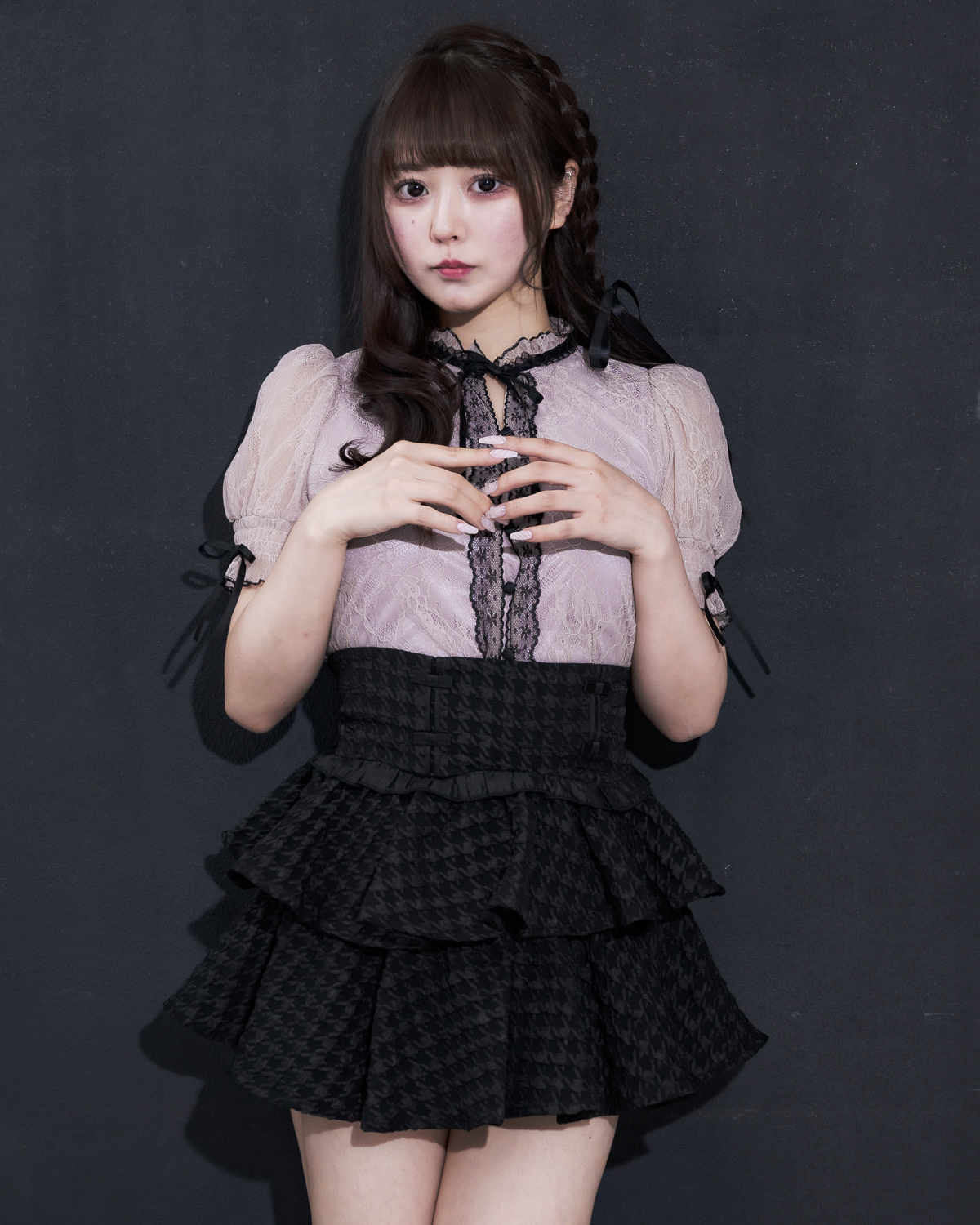 ティアードフリルドーリーミニスカート – pium