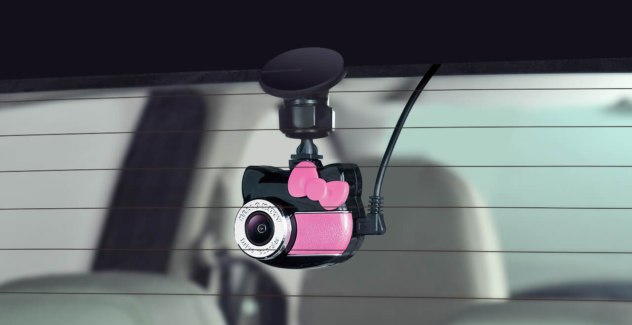 KTR2000 製品の特徴｜ハローキティ ドライブレコーダー｜SEIWA（セイワ）