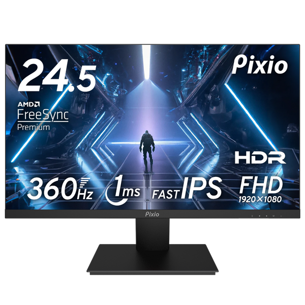 PX259PS | 24.5インチ 360Hz FHD IPSゲーミングモニター | Pixio
