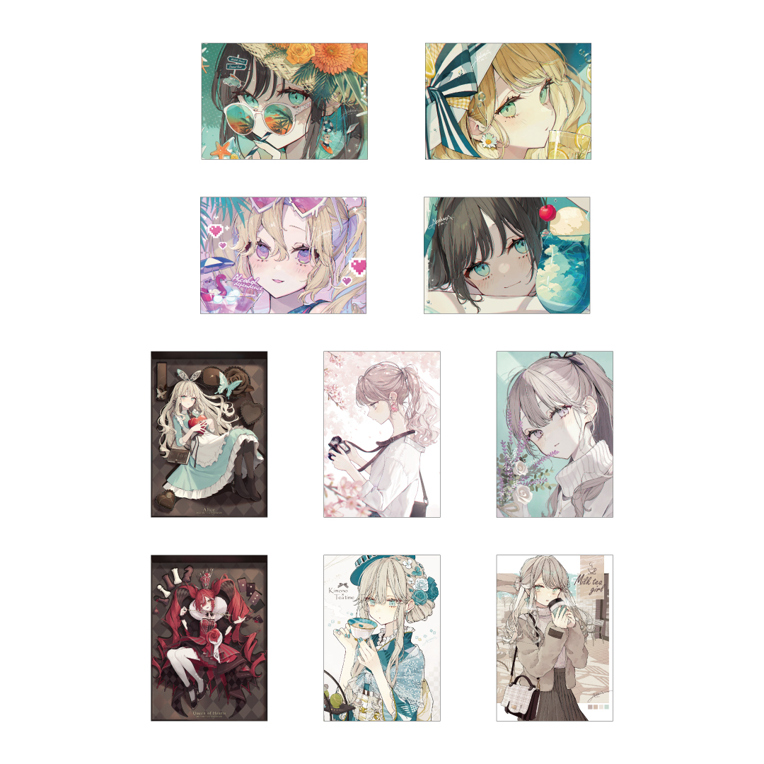 ポストカードセット 10枚1セット | pixiv WAEN GALLERY