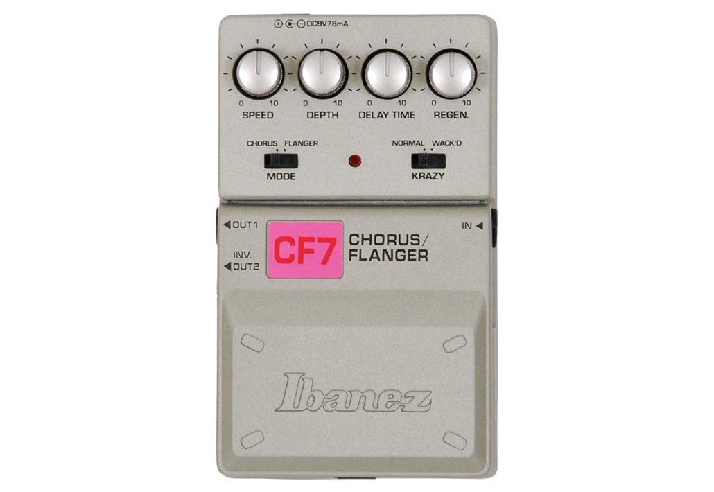 Ibanez CF7 CHORUS/FLANGER | フォトスタジオアローズ｜宝塚市・写真
