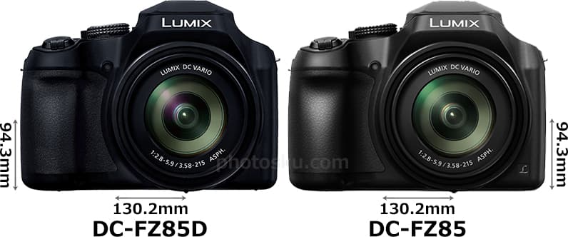 LUMIX DC-FZ85D」と「LUMIX DC-FZ85」の違い - フォトスク