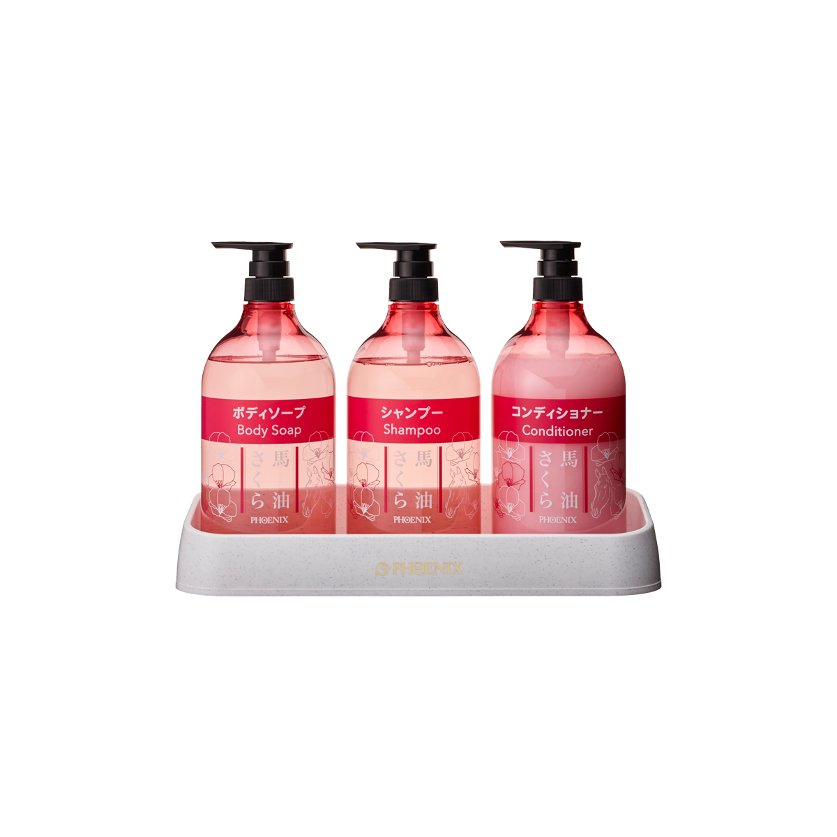 馬油さくらシャンプー1000mL（詰替容器）｜株式会社フェニックス 公式