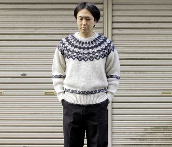 BATONER.ノルディックセーター,今年も入荷。 | andPheb Staff Blog