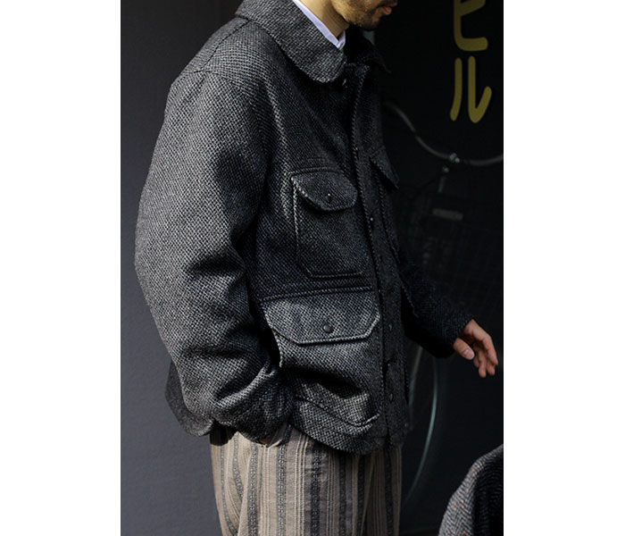 ツイードのクルーザージャケット。 | andPheb Staff Blog