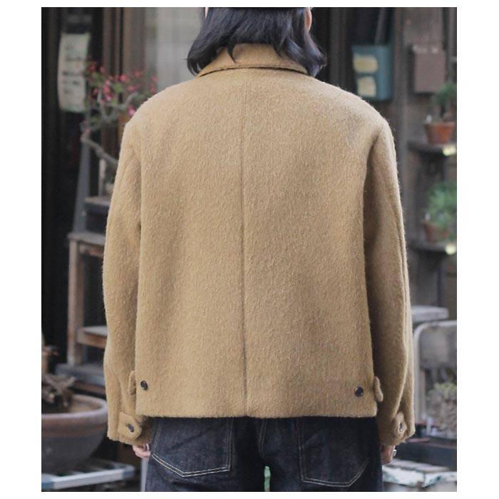 インテリム INTERIM ダブルフェイス ヘアリー アルパカ ウール