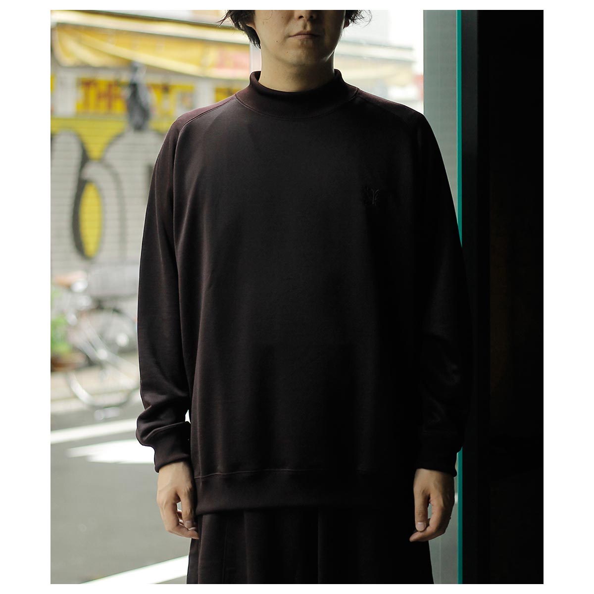 40%OFF セール ニードルズ NEEDLES モックネックシャツ ブライト