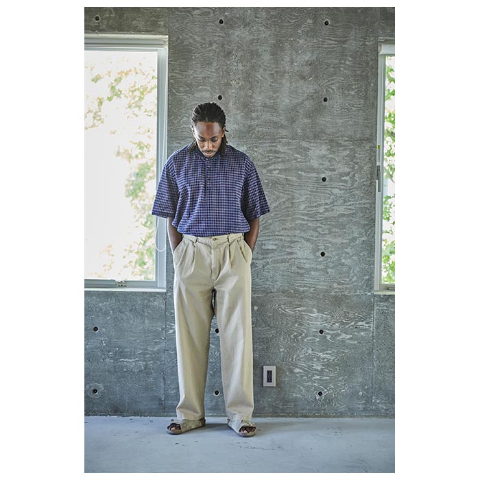 orSlow オアスロウ 2タック ワイドトラウザーズ TWO TUCK WIDE