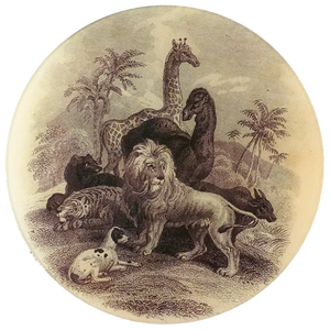 JOHN DERIAN/ジョンデリアン】デコパージュプレート/Friendship