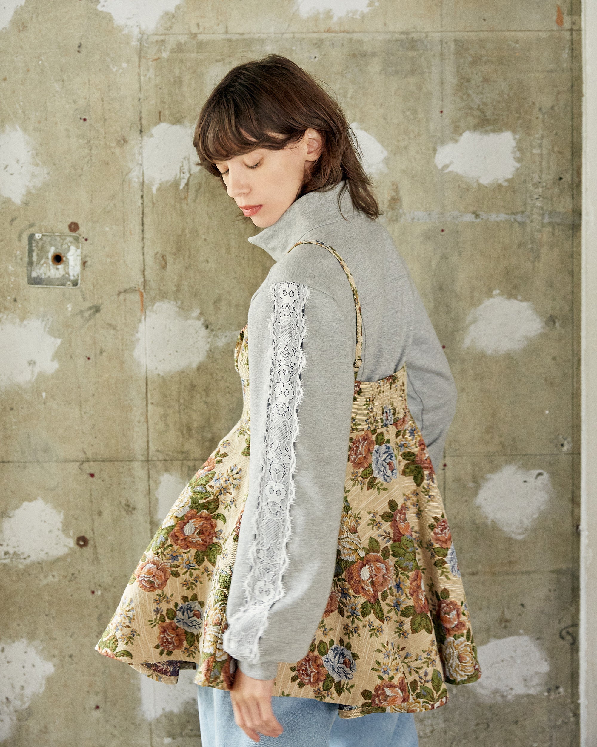 Gobelin pattern cami tunic