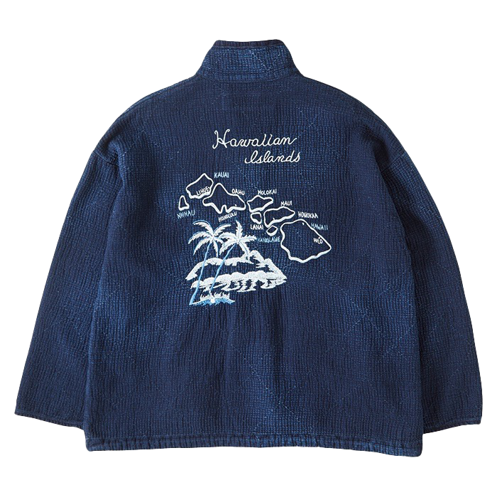 NEW SASHIKO LIGHT OLD HAWAII ZIP UP JACKET（ニュー サシコ ライト