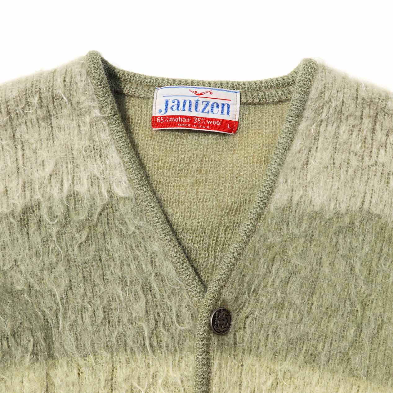 POST JUNK / 60's JANTZEN モヘアニットカーディガン [L]