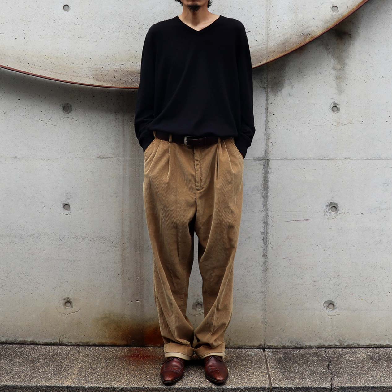 POST JUNK / 80's～ RALPH LAUREN COUNTRY USA製 2タック 太畝