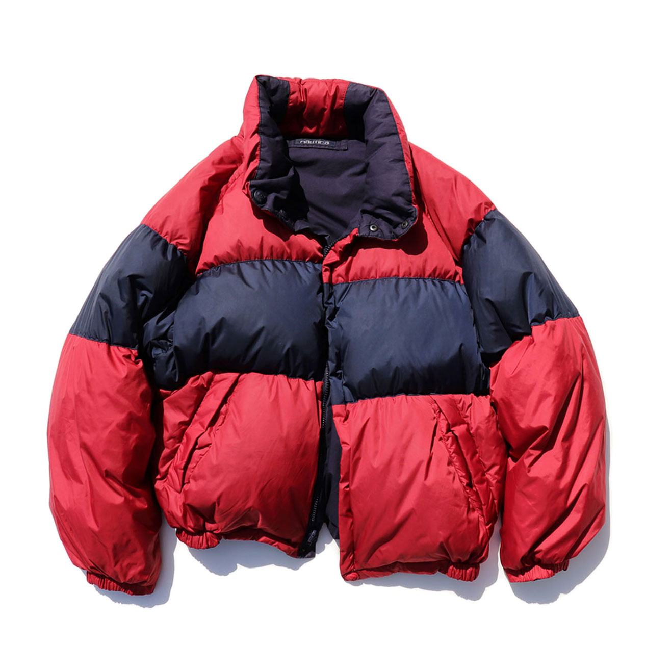 POST JUNK / 90's NAUTICA リバーシブル ダウンジャケット [M]