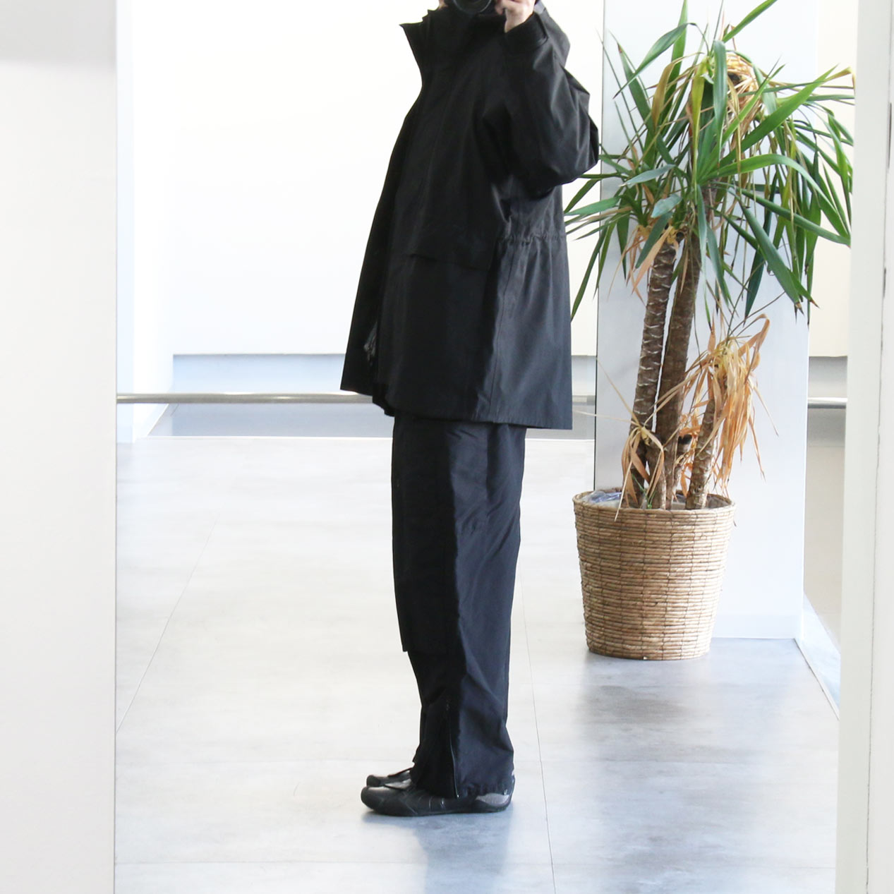 POST JUNK / 00's～ U.S. NAVY Black Gore-Tex Cold Weather Parka [S-S]