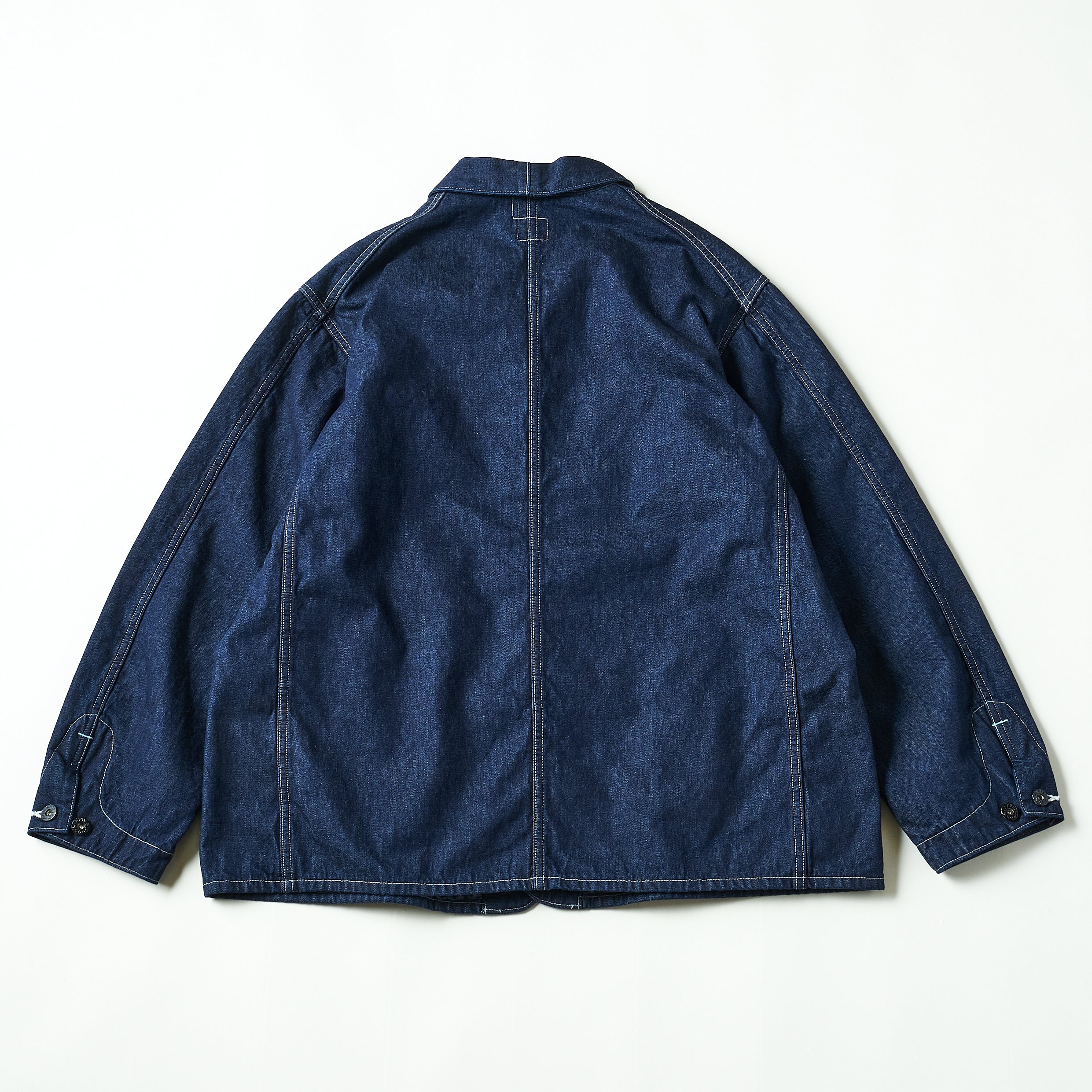 3111-8DI De Luxe Railroader 2 : 8 oz. denim w/taffeta lining indigo