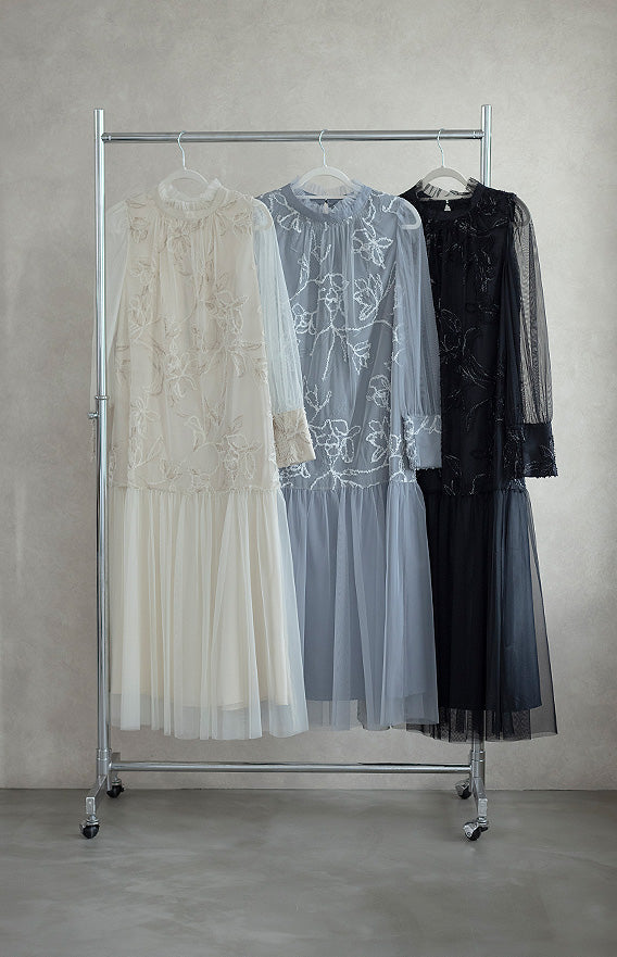 フェザーフラワーチュールドレス 25280 Dorry doll ドリードール