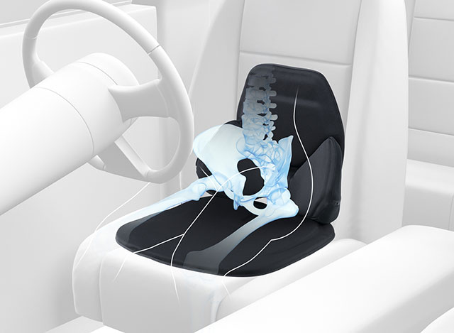 エクスジェル ハグドライブ バッククッション 単品 1個