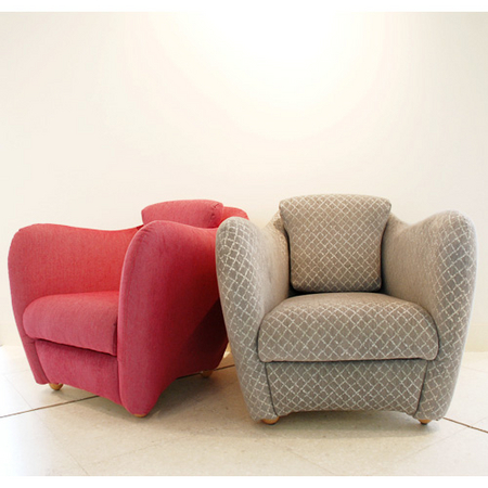 IDEE MINIMILLERARMCHAIRミニミラーアームチェアピンクグレー IDEE