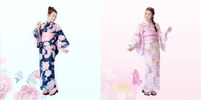 伝統的な柄とディズニーの世界観が融合した完全描き起こしデザイン