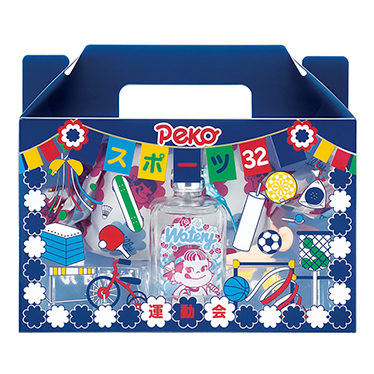 業界初！17万8,200円の香水セット『アクアシャボン × ペコちゃん運動会