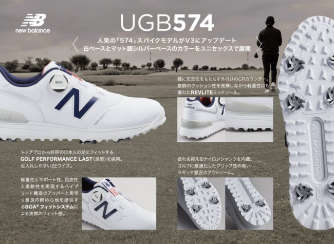NB公式 - ニュースリリース - ニューバランス ゴルフから日本人の足に