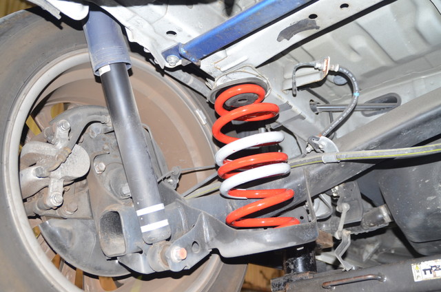 ANH20W ヴェルファイア タナベのNF210 ダウンサス取り付け と 四輪