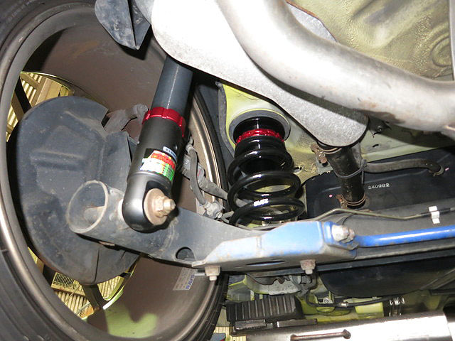 ZC31S スイフトスポーツ BLITZ ZZ-R DSC付き車高調 四輪アライメント