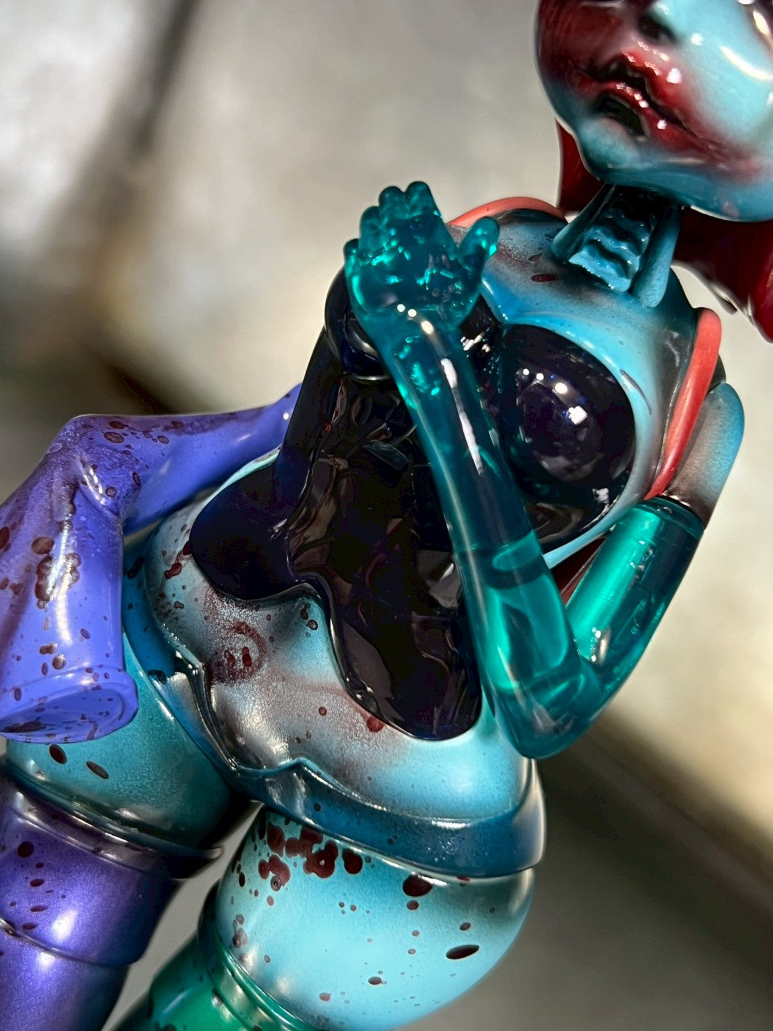 MAマン ソフビ Blood Cassis soda ギョクロイド Blood Cassis Soda