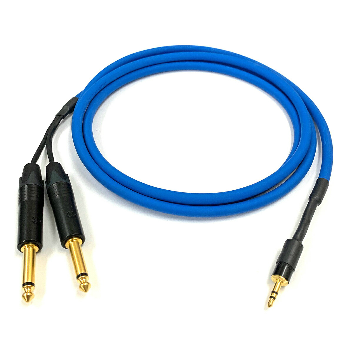 ミニステレオプラグ用ケーブル ベルデン BELDEN 8412（青）