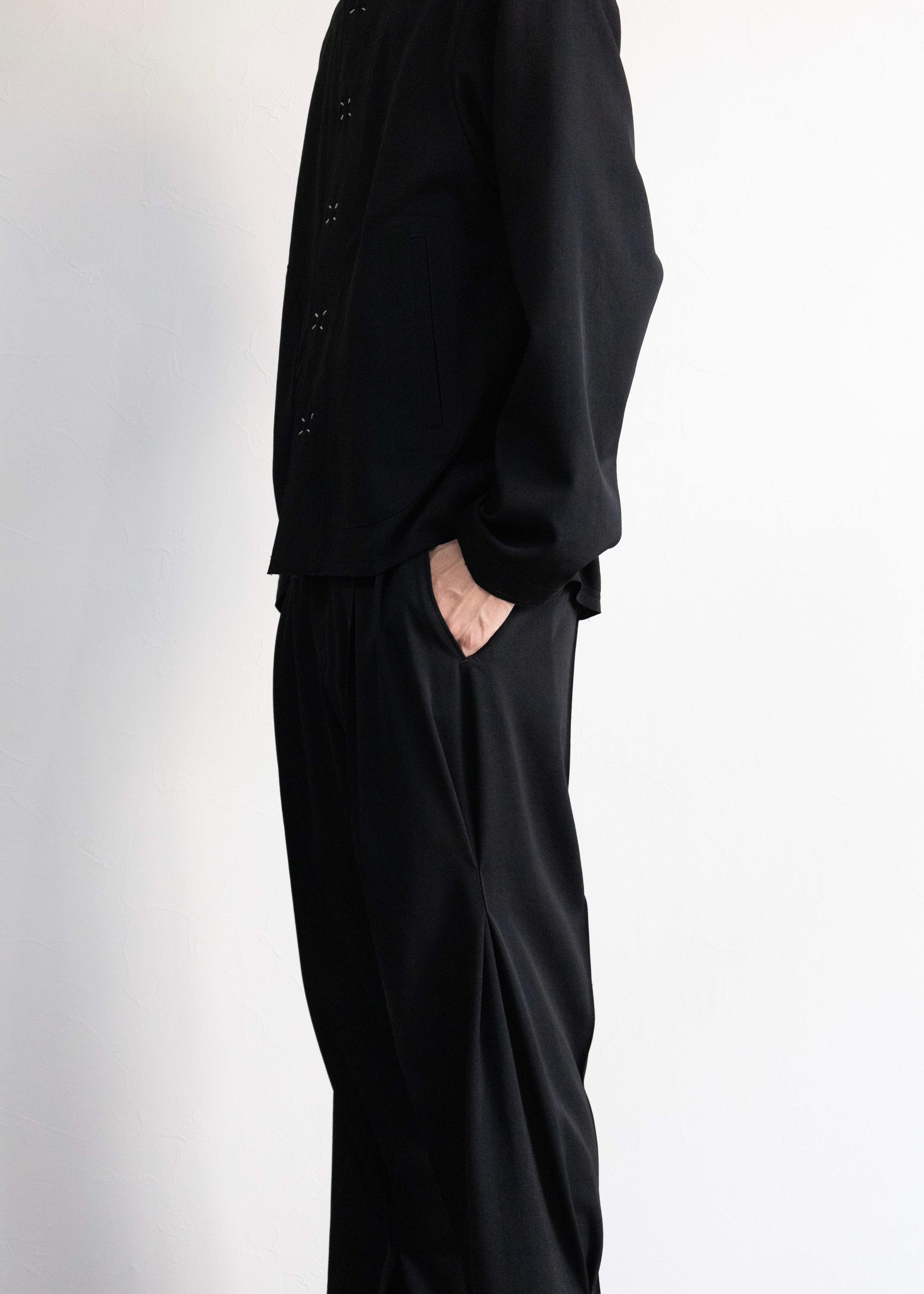 KHOKI（コッキ） Pleat-detail pants - 通販 – process