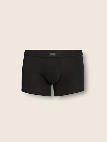 ブラックストレッチモダール ボクサーパンツ FW25 22493593 | Zegna JP