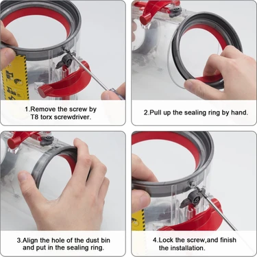 Smooth Dyson V11 SV14 Vakum Toz Kovası Üst Sabit Fiyatı