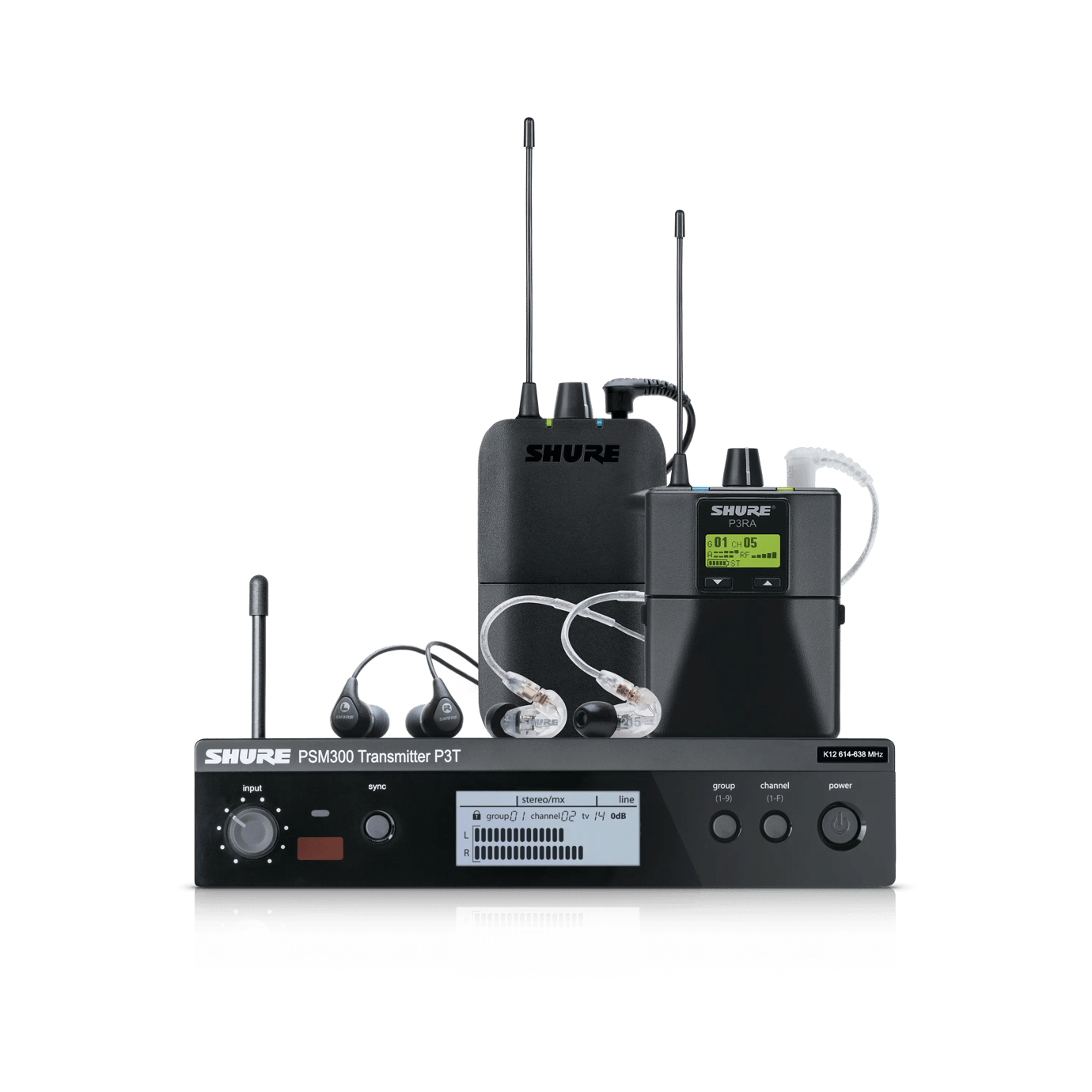 PSM 300 - インイヤーモニタリングシステム - Shure 日本