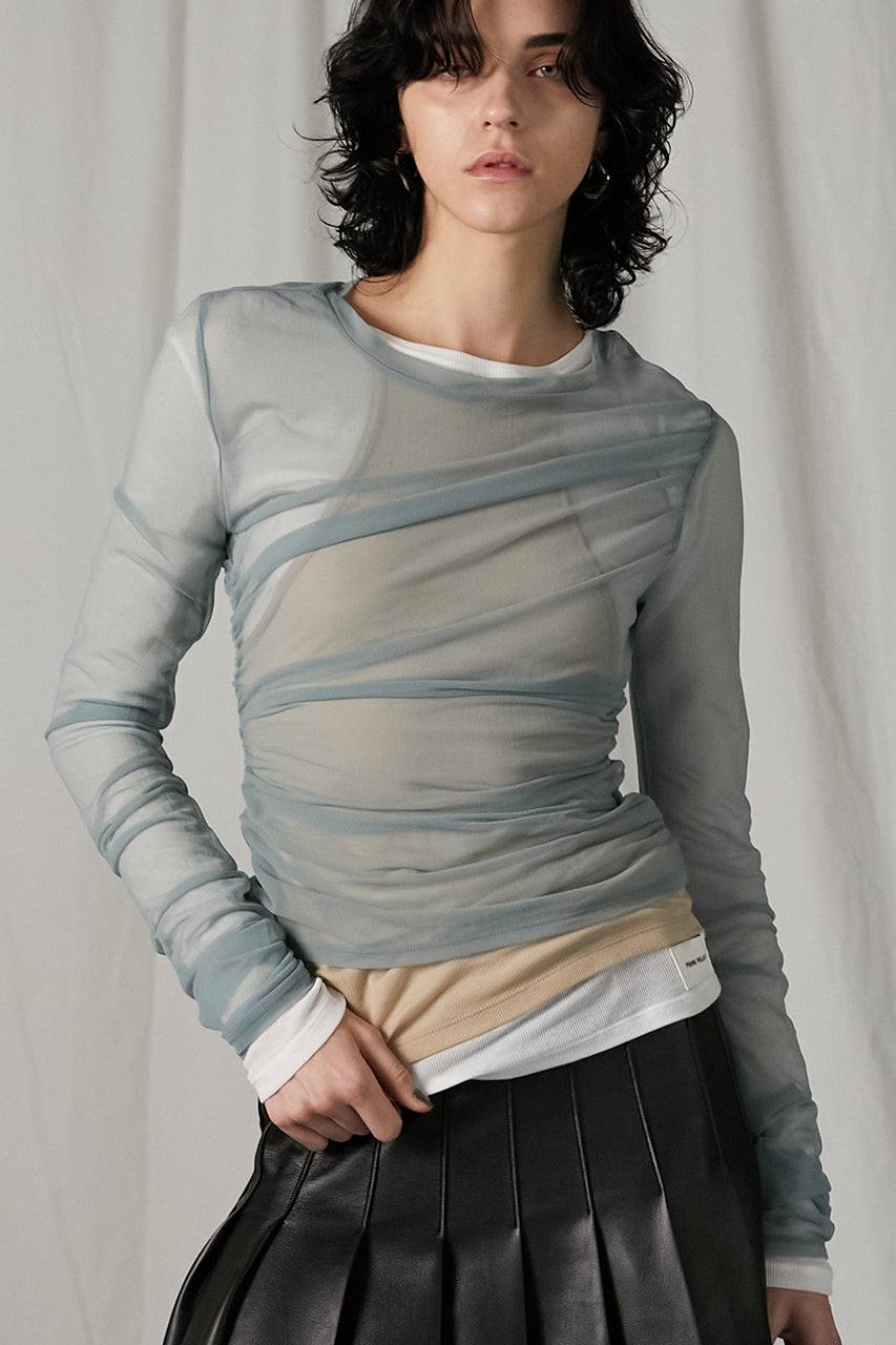 Triple Layered Sheer Top