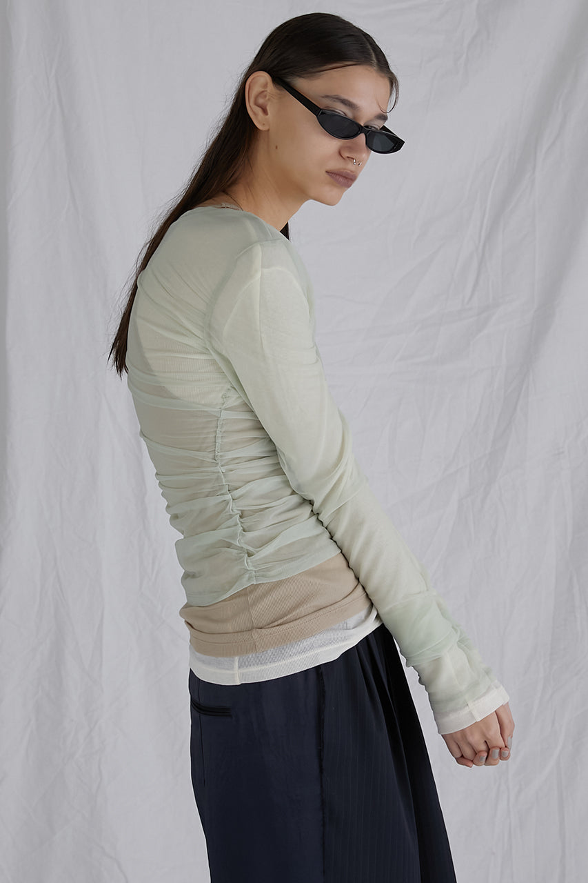 Triple Layered Sheer Top