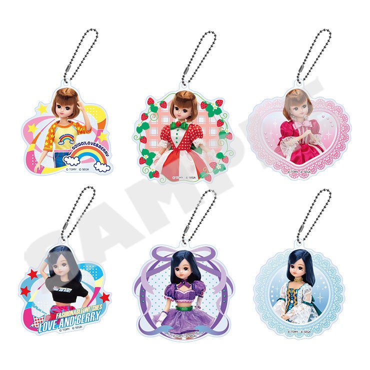 オシャレ魔女 ラブ and ベリー × リカちゃん」コラボ アクリル
