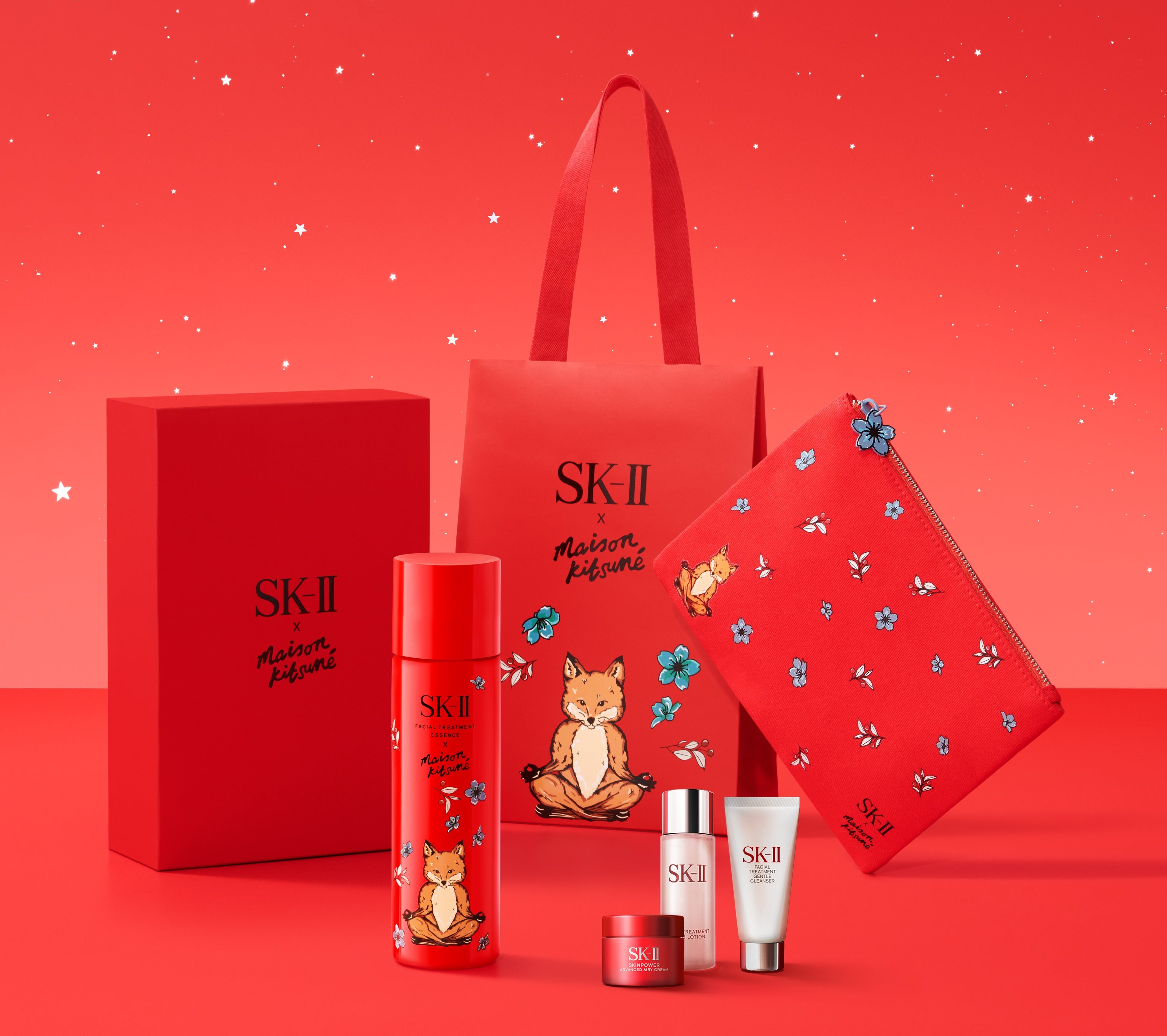 SK-II 化粧品 桜デザイン ポーチ付き 【公式通販】
