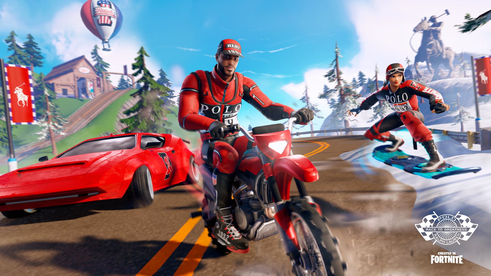 ラルフ ローレン、『フォートナイト』の新たなインタラクティブ体験で