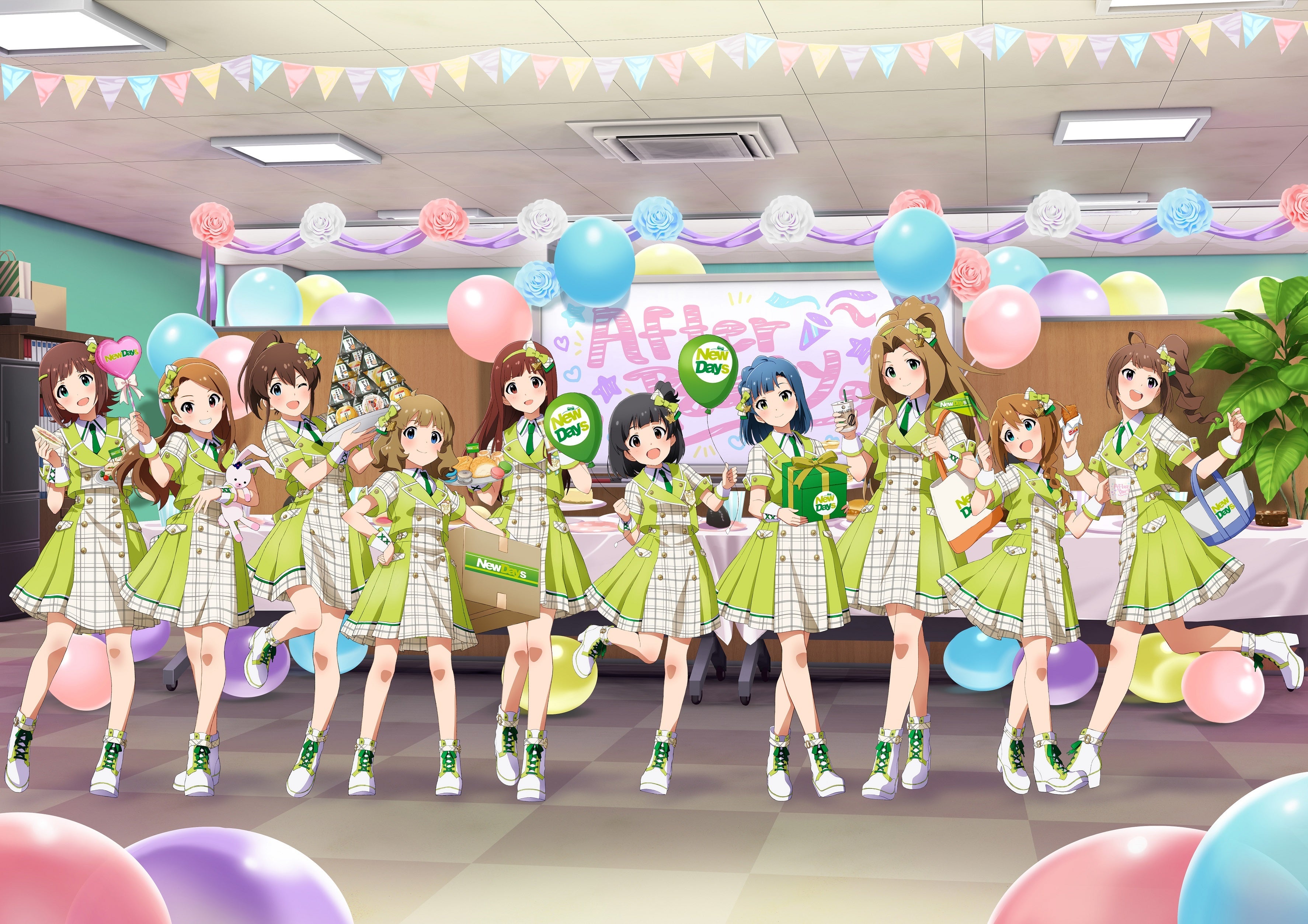 コラボオリジナルイラストを使用した限定グッズ全33種を販売！「THE