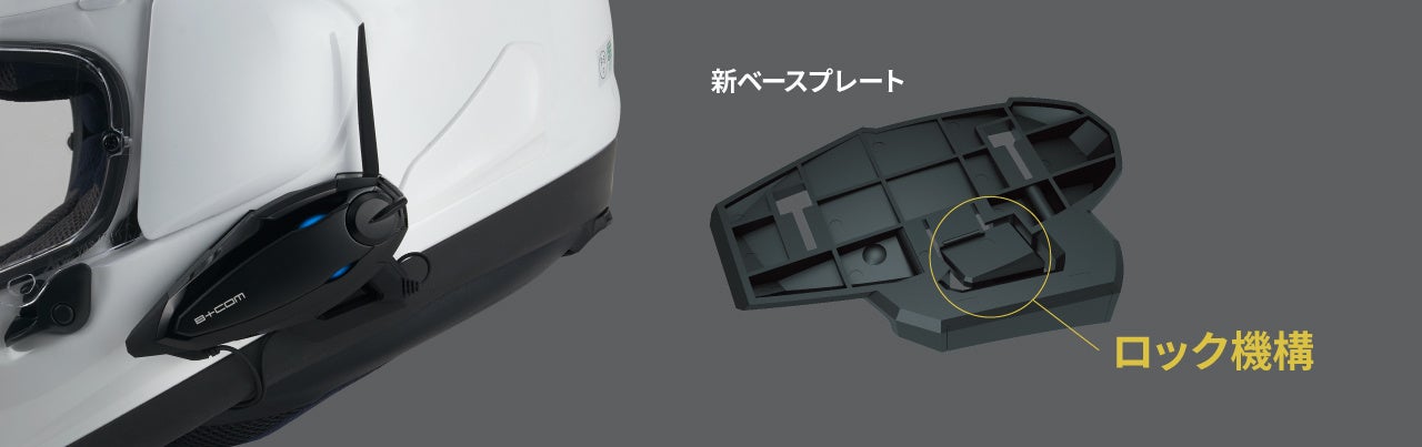 バイク用Bluetoothインカム「B+COM」シリーズ新製品＜B+COM SB6XR