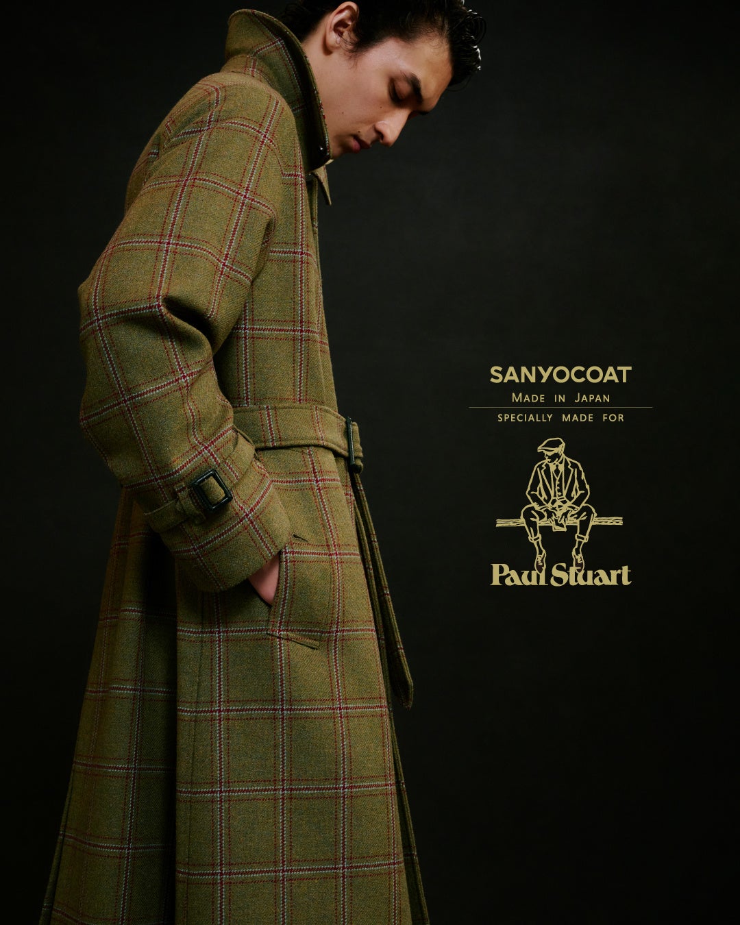 SANYOCOAT」と「Paul Stuart」が初のコラボレーション！ | 株式会社三