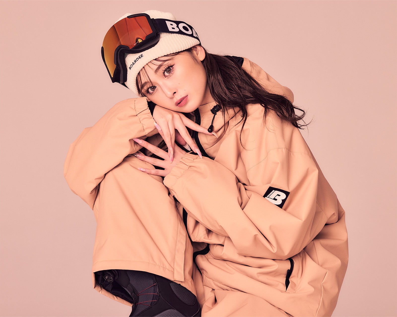 ゆうちゃみ、新スノーボードブランド「BOARDEE(ボーディー)」の