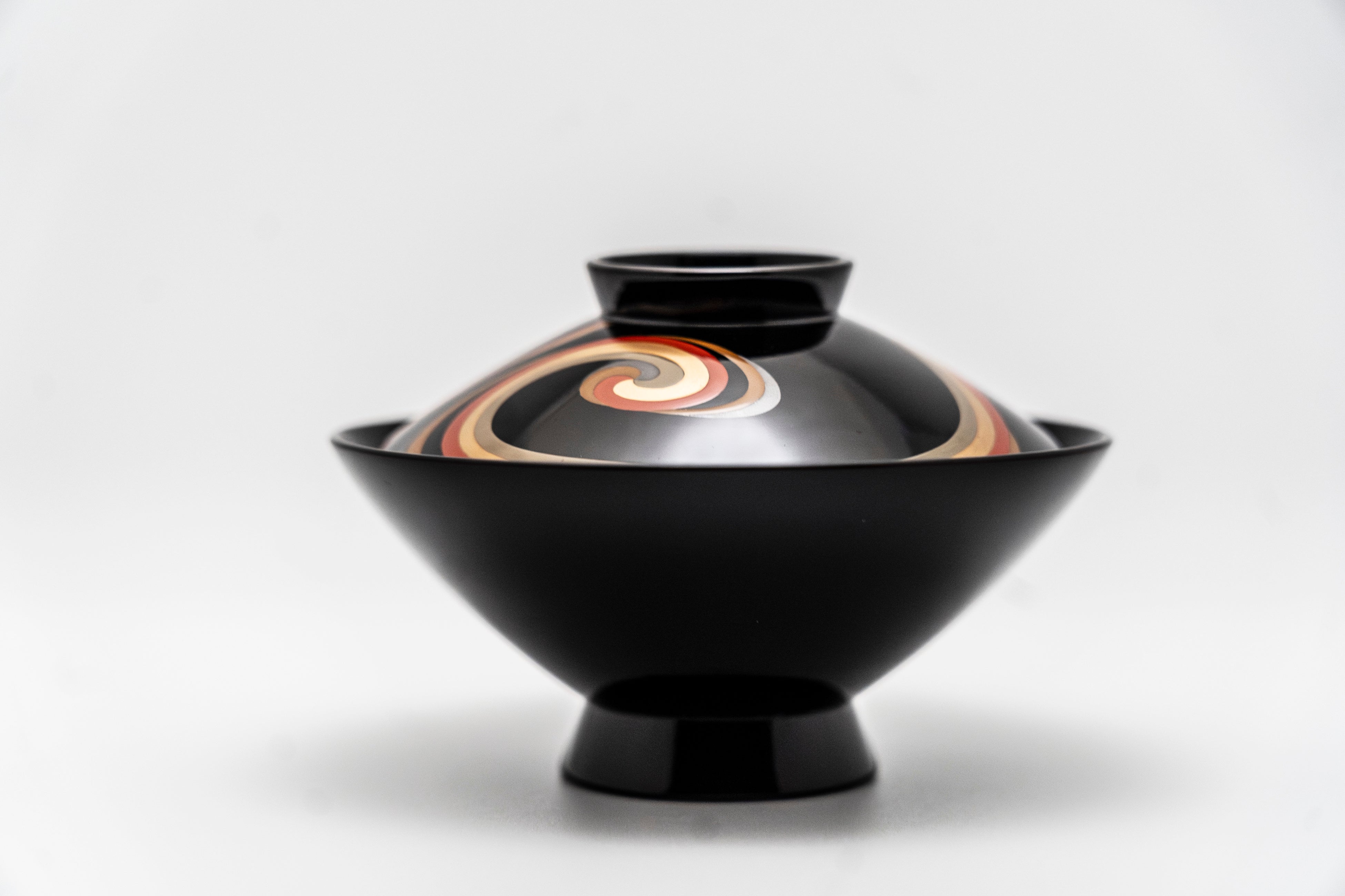 輪島塗 塩安製 黒真塗 天然木 茶懐石膳 10客 共箱