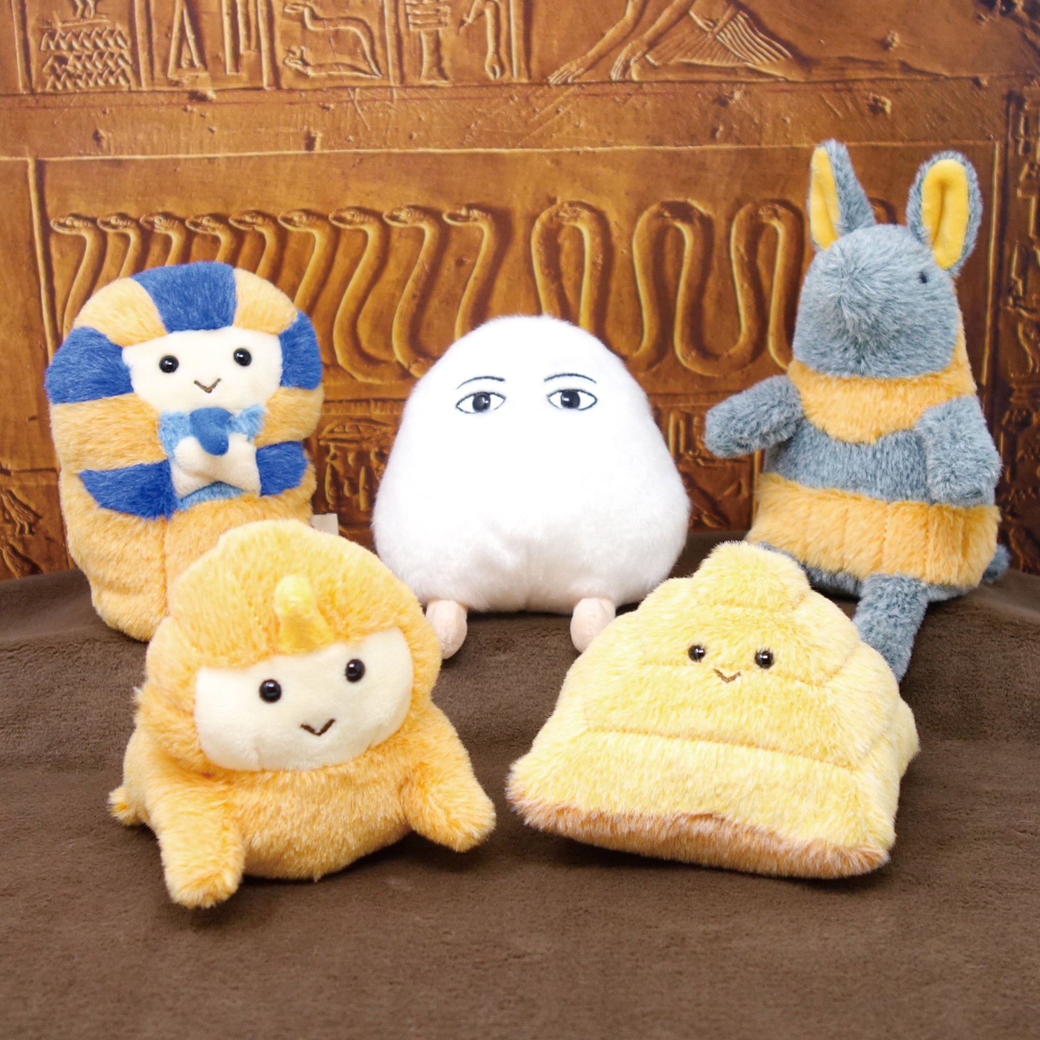 ころっと可愛い】大人気「ぽちゃまる」シリーズより、エジプトを