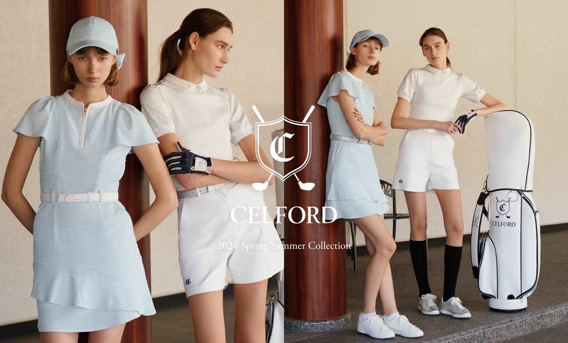 CELFORD(セルフォード)】ゴルフライン「CELFORD GOLF」の24年春夏