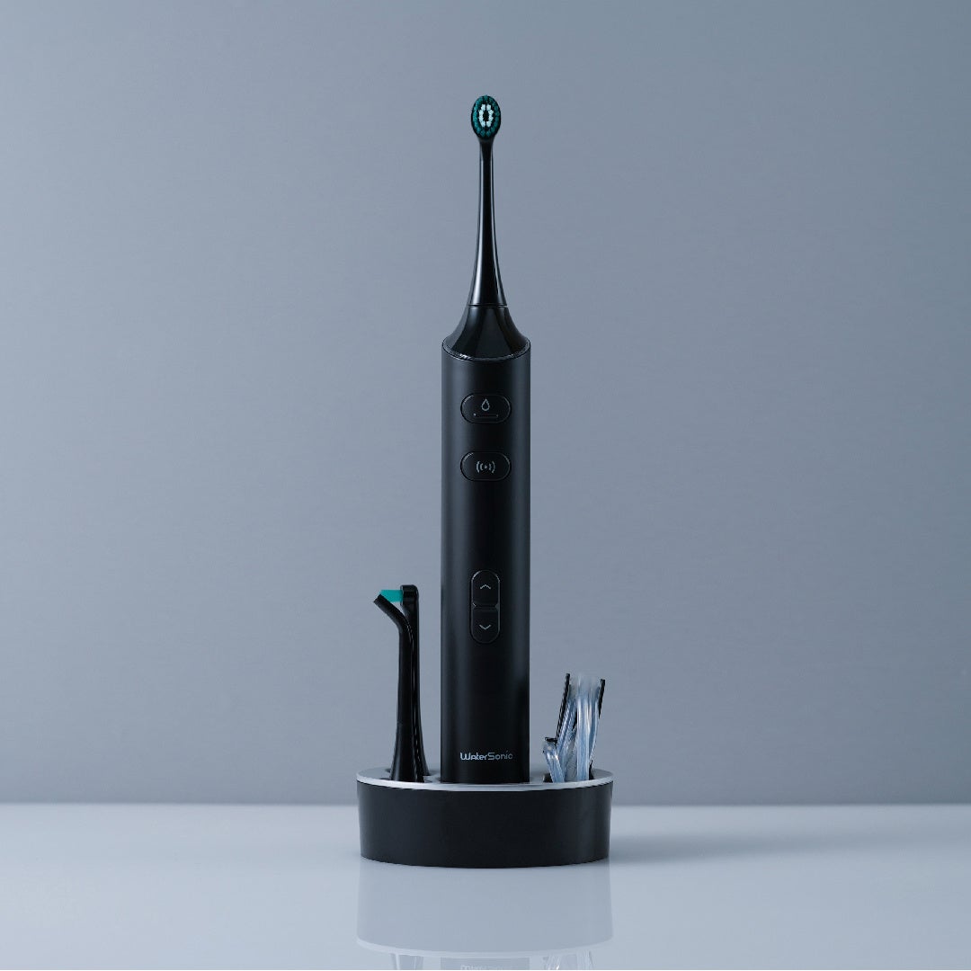 1台で全ての汚れを落とす 「 水流音波歯ブラシ Water Sonic ウォーター