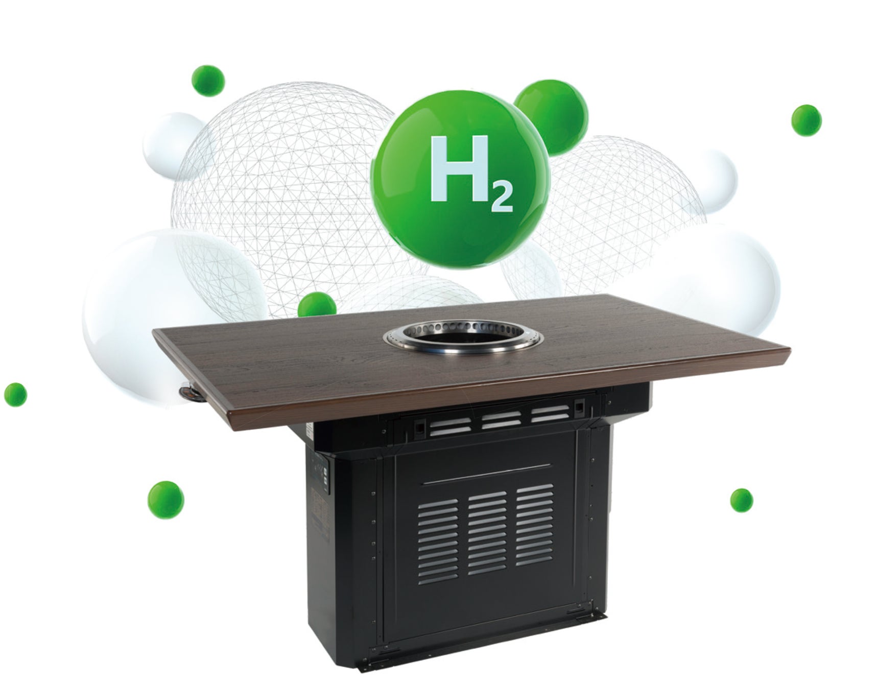 世界初※₁ 水素式無煙ロースターが遂に完成 ！「焼肉ビジネスフェア2025