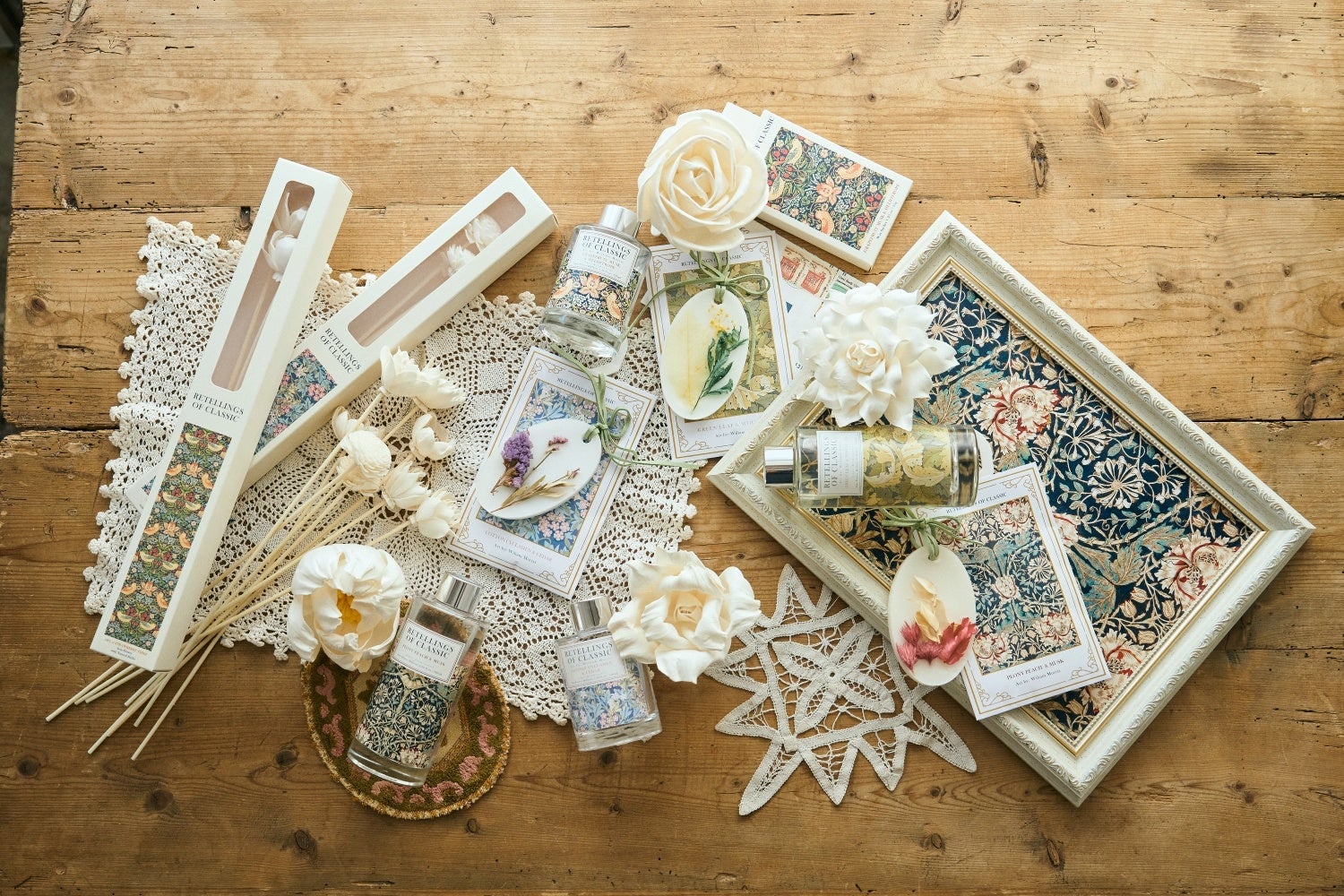 ソラフラワー」がウィリアム・モリスのボタニカルデザインで新登場