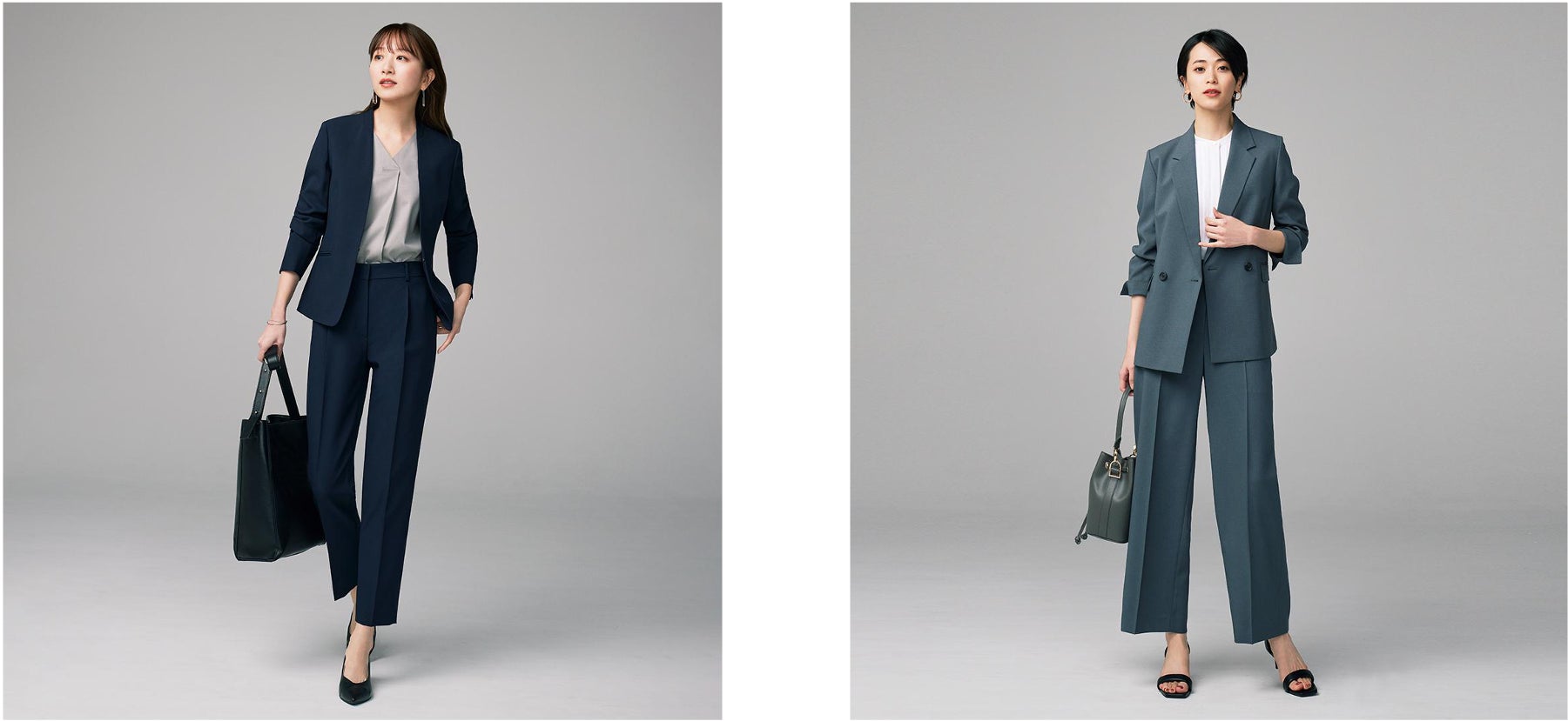 洗濯機で洗える手軽さが人気の“洗えるスーツ”に新作が登場！これからの